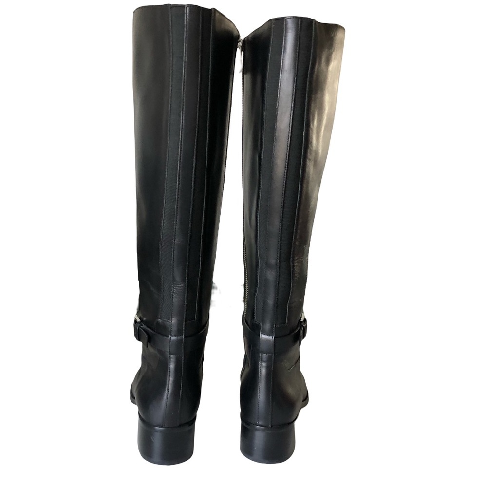 MICHAEL Michael Kors Heather Boot Wide Calf Black Boots - Size 8 - Picture 14 of 14